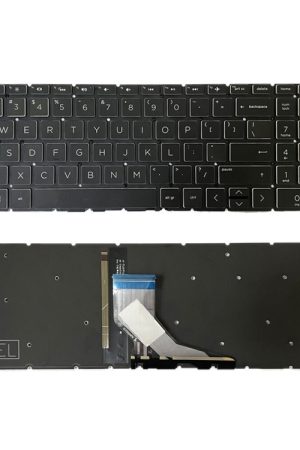 Tastiera con retroilluminazione per laptop versione USA con tappo in cristallo