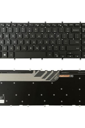 Tastiera per laptop con parola bianca versione USA