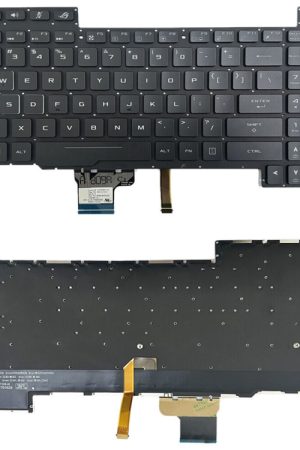 Tastiera per laptop retroilluminata versione USA