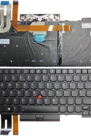 Tastiera per laptop retroilluminata versione UK