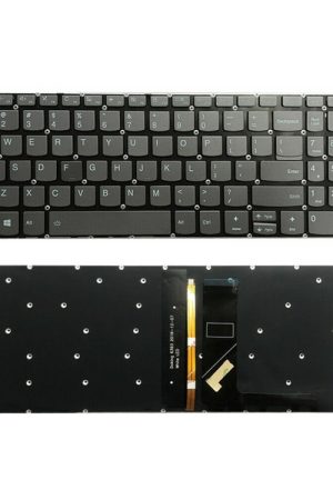 Tastiera per laptop retroilluminata versione USA con tasto interruttore