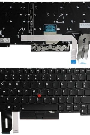 Tastiera del computer portatile con retroilluminazione del tasto Invio inglese