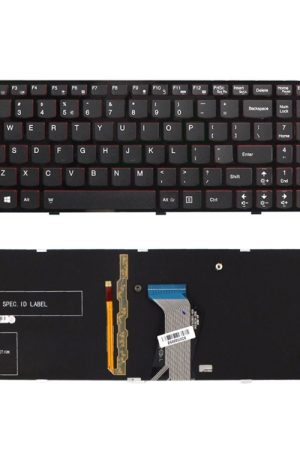 Tastiera per laptop retroilluminata versione USA con cornice