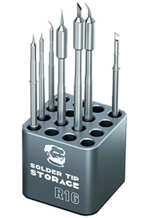 Scatola portaoggetti protettiva per punte di saldatura meccanica R16