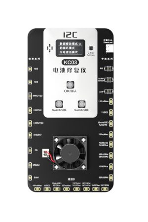 Dispositivo di riparazione multifunzione per rilevamento attivazione batteria i2C KC03 per iPhone 6-15 Pro Max / Android