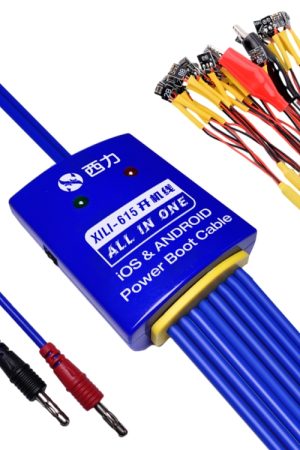 XILI 615 iBoot Alimentatore On/Off Boot Line per iPhone 6 Plus-15 Pro Max / Android