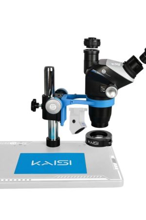 Set microscopio stereo trinoculare Kaisi S8 6.7-52X Zoom