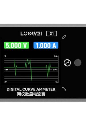 Luowei LW-D1 - Amperometro digitale a curva con design di alimentazione isolata