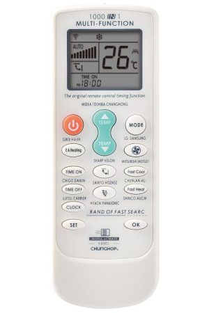 Telecomando universale per condizionatore d'aria CHUNGHOP K-830ES con funzione di associazione dei pulsanti del marchio