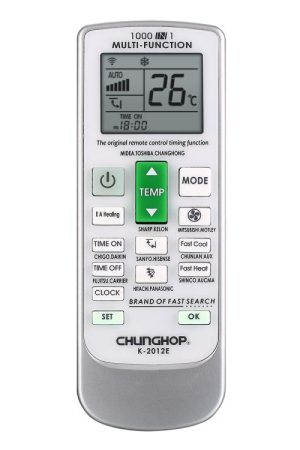 Telecomando universale per condizionatore d'aria CHUNGHOP K-2012E con funzione di associazione dei pulsanti del marchio