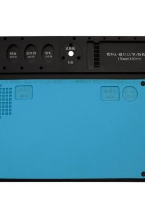 Supporto per microscopio in lega di alluminio con base in silicone resistente al calore