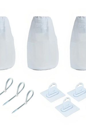 3pcs/Pack Dryer Vent Lint Trap Dryer Vent Duct Lint Bag