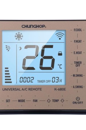Telecomando universale per condizionatore d'aria CHUNGHOP K-680E