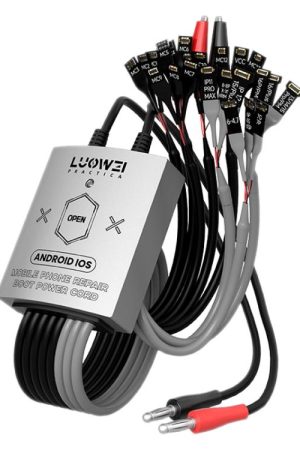 Cavo di alimentazione per riparazione telefono Luowei LW-325 per iPhone 8-16 Pro Max e Android