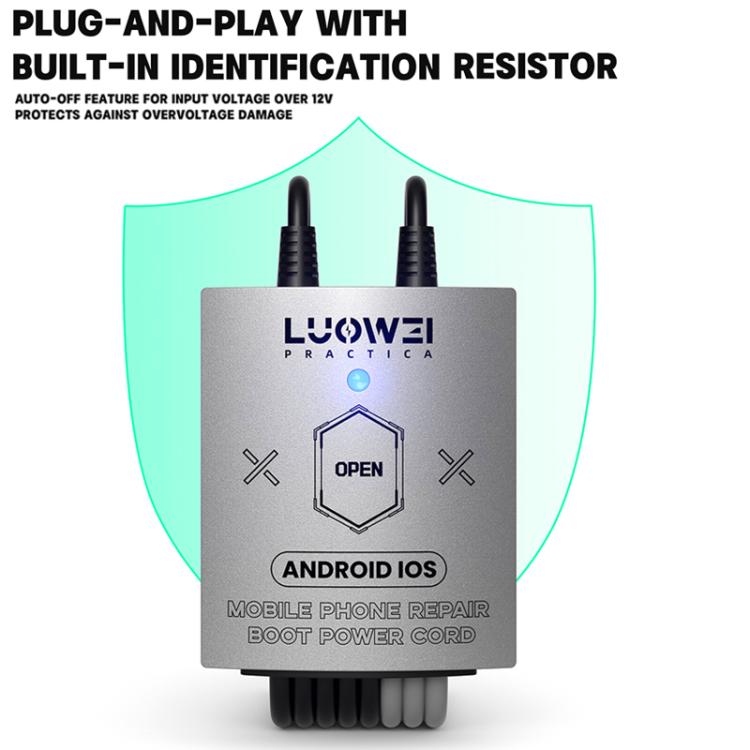 Cavo di alimentazione per riparazione telefono Luowei LW-325 per iPhone 8-16 Pro Max e Android - immagine 7