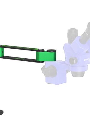 Braccio di supporto in metallo per microscopio telescopico pieghevole con rotazione universale a 360° Mijing MJ4015