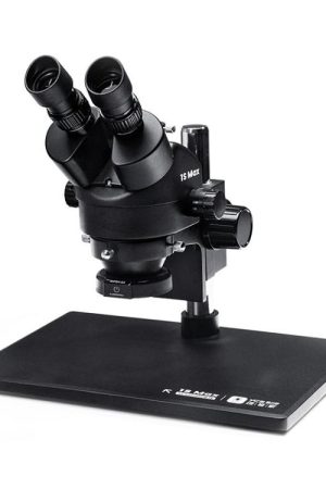 Microscopio trinoculare YCS 1S Max a base grande 7-45X