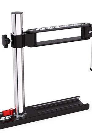 Mijing MJ4010 Supporto fisso sollevabile con braccio oscillante universale in metallo da 32 mm a 360° con guide di scorrimento