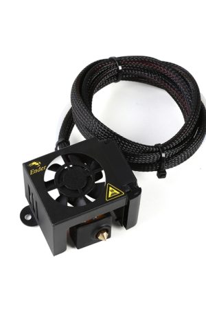 Creality 24V 40W Kit hot end con ugello completo per estrusore con estrusore per ugelli + ventola di raffreddamento + guscio per stampante 3D Ender-3