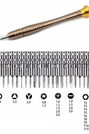 JIAFA JF-8129 Set di cacciaviti multifunzione professionali 24 in 1 con borsa per il trasporto