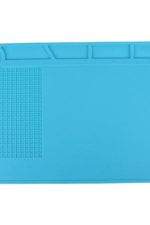 Piattaforma di manutenzione Tappetino isolante per riparazione resistente al calore ad alta temperatura Tappetini in silicone con posizione delle viti, dimensioni: 35 cm x 25 cm