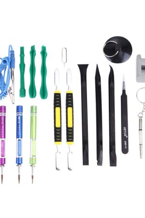 Kit di strumenti aperti per riparazione di cacciaviti professionali appropriati con borsa in pelle per iPhone 7 e 7 Plus