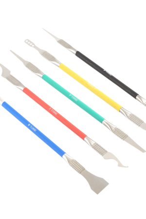 Kaisi i9801 CPU professionale per telefoni cellulari / tablet aste di smontaggio in plastica kit di strumenti per la riparazione del piede di porco