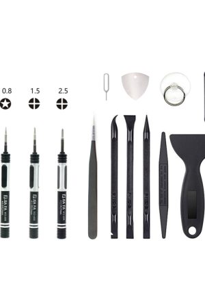 JIAFA JF-8127 Set di strumenti per la riparazione del telefono 15 in 1