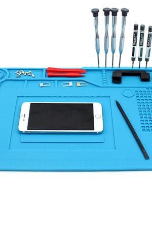 Piattaforma di manutenzione JIAFA S-150 Tappetini isolanti per riparazioni resistenti al calore Tappetini in silicone con posizione delle viti