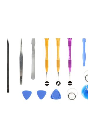JF-8133 Kit di strumenti di riparazione per smontaggio dedicato per iPhone 15 in 1 in metallo + plastica