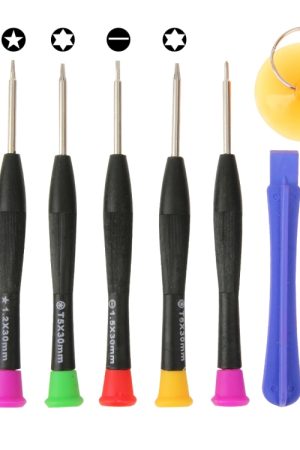 Kit di strumenti aperti per la riparazione di cacciaviti professionali 9 in 1 per iPhone 6 e 6s / iPhone 5 e 5S