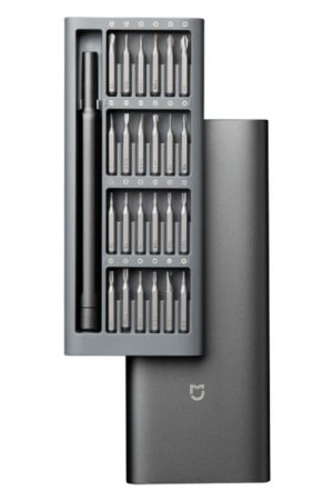 Originale Xiaomi Mijia Wiha Kit di cacciaviti per uso quotidiano 24 in 1 Punte magnetiche di precisione Scatola di alluminio Set di cacciaviti Mijia Wiha