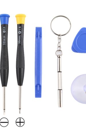 JF-17010301 Set di strumenti di riparazione 7 in 1 per iPhone, Samsung