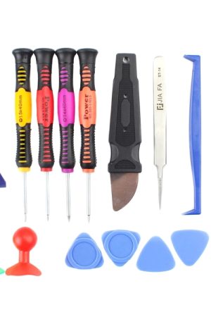 Set di strumenti di riparazione 16 in 1 JF-ipad per iPhone / iPad