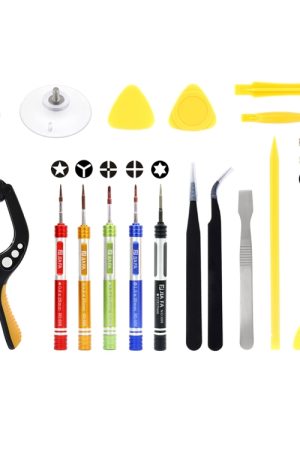 JIAFA JF-8148 Set di strumenti per la riparazione del telefono 19 in 1 con borsa