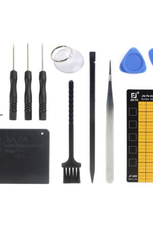 JF-8147 Kit di strumenti di riparazione per smontaggio dedicato per iPhone 14 in 1 in metallo + plastica