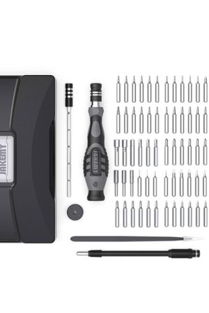 JAKEMY JM-8176 106 in 1 Kit di strumenti per lo smontaggio e la riparazione del telefono cellulare per orologi