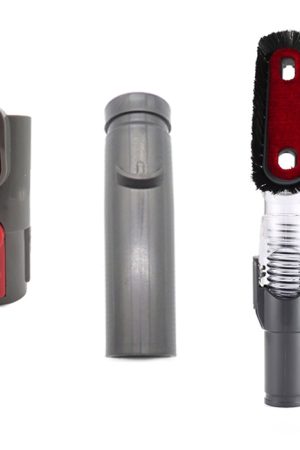 XD996 Utensile portatile 3 in 1 Kit testina di aspirazione antistatica pieghevole D931 D928 D907 per aspirapolvere Dyson V6 / V7 / V8 / V9 / V10