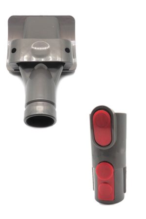 XD990 2 in 1 Kit di spazzole per animali domestici di ricambio per utensili portatili D913 D931 per aspirapolvere Dyson V6 / V7 / V8 / V9 / V10