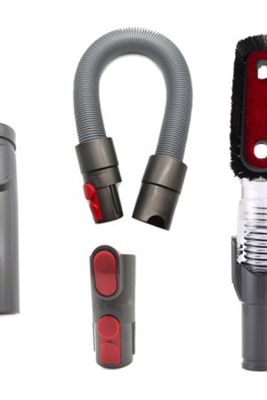 XD998 Utensile portatile 4 in 1 Kit testina di aspirazione antistatica pieghevole D931 D928 D918 D907 per aspirapolvere Dyson V6 / V7 / V8 / V9 / V10