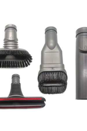 XD973 Spazzola rotonda 4 in 1 + Spazzola rigida + Spazzola letto + Connettore per kit di parti per aspirapolvere Dyson