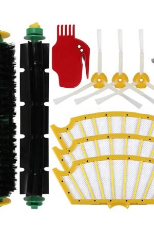 Spazzatrice Accessori per robot Spazzola laterale Spazzola a rullo con filtro per iRobot serie 500