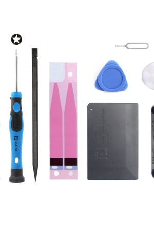 JIAFA JF-8157 Set di strumenti per la riparazione della batteria 9 in 1 per iPhone 6