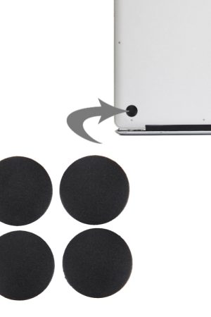 4 pezzi per MacBook Pro 13,3 pollici, 15,4 pollici e 17 pollici (2009-2011) A1278, A1286 e A1297 / MC700 / MB990 / MC374 / MB991 / MC721 / MB985 / MB986 Tappetini in gomma per custodia inferiore