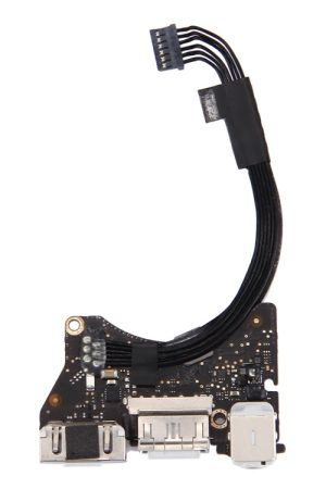 MagSafe DC In Jack & Earphone Jack Board per Macbook Air 11.6 pollici (fine 2013) A1465 / MD223 / MD224