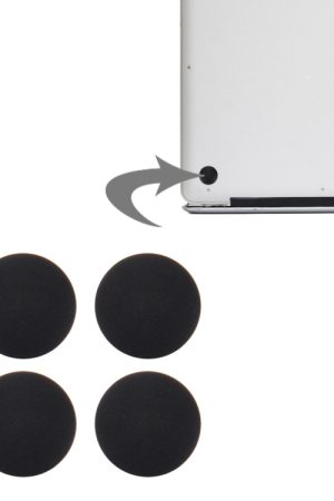 4 pezzi per MacBook Pro Retina 13,3 pollici e 15,4 pollici (2012-inizio 2015) A1398 e A1425 e A1502 Tappetini in gomma per custodia inferiore