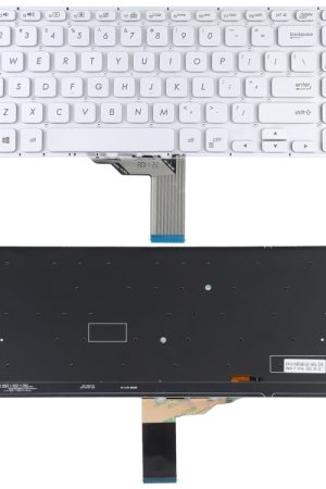 Per Asus Vivobook X512 X512D X512DA X512F X512FA X512U Versione USA Tastiera con retroilluminazione