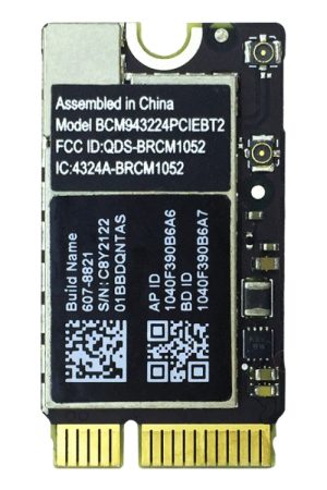 Modulo di rete WiFi e Bluetooth per Macbook Air 13,3 pollici A1369 (2010-2011) e 11,6 pollici A1370 (2010-2011) e A1465 (2012)