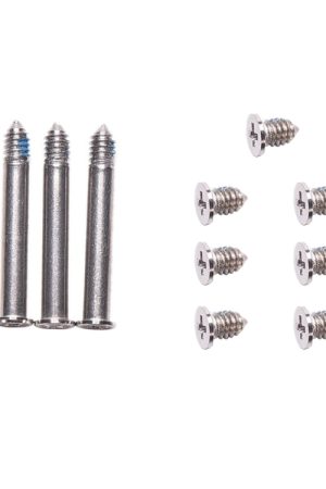 10 in 1 per Macbook Pro 13,3 pollici A1278 / 15,4 pollici A1286 / 17 pollici A1297 Viti coperchio inferiore custodia computer (3 pezzi lunghi + 7 pezzi corti)