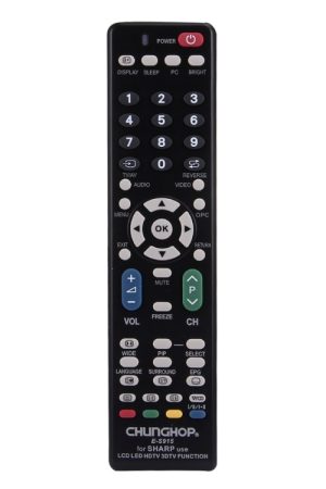 CHUNGHOP E-S915 Telecomando universale per TV LED SHARP / TV LCD / HDTV / 3DTV